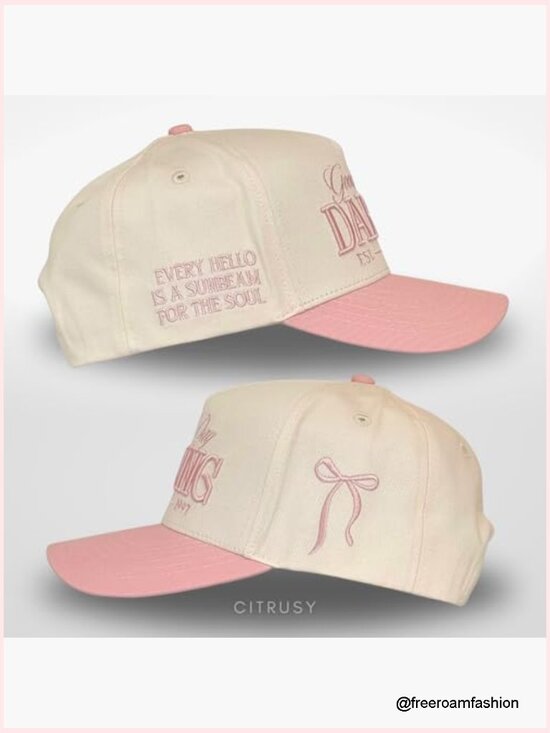 Vintage Fashion Trucker Hat - Adjustable Snapback - Cotton Crown main image 7